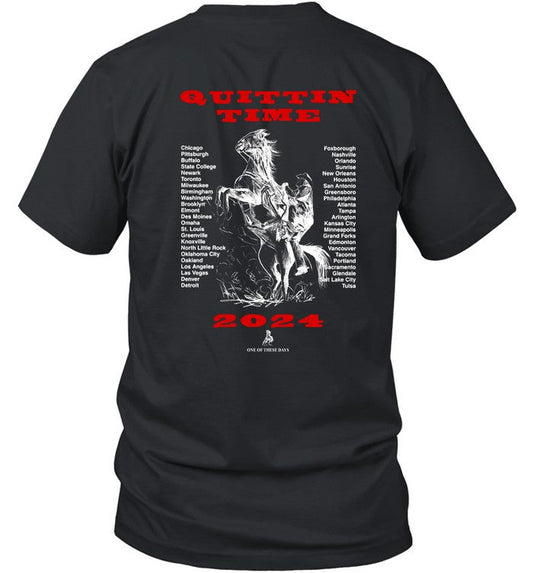 Limited Zach Bryan X One Of These Days River T Shirt