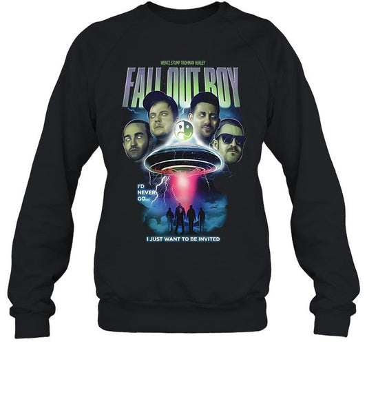 FALL OUT BOY LIMITED EDITION INVITED HALLOWEEN 2023 SHIRT