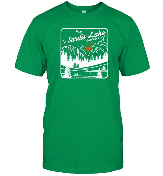 Limited Sardis Lake Souvenir Fishing Shirt
