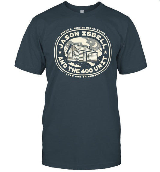 Jason Isbell And The 400 Unit 2023 Boise, ID Event Shirt