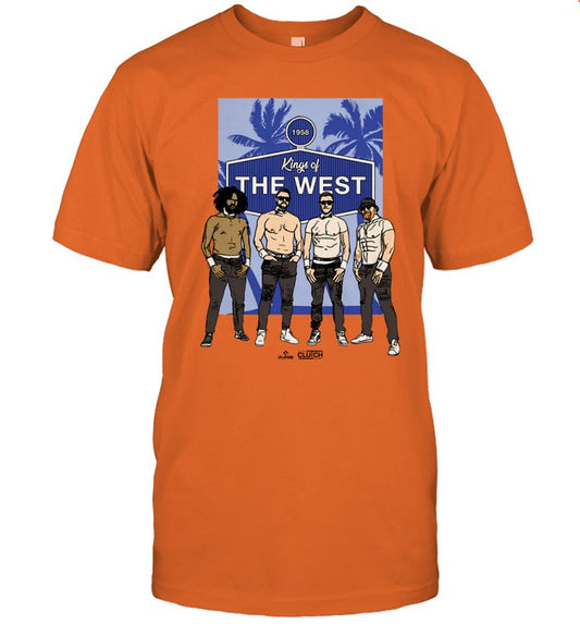 Los Angeles Baseball Team Kings Of The West 2022 Tee