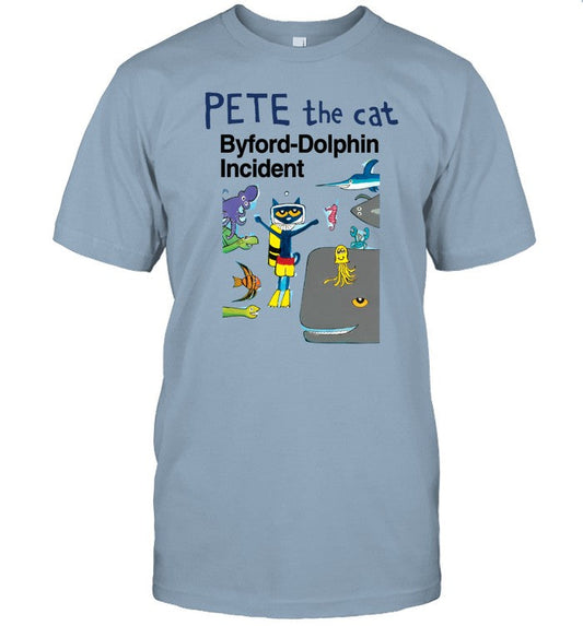 Pete The Cat Byford-Dolphin Incident Shirt
