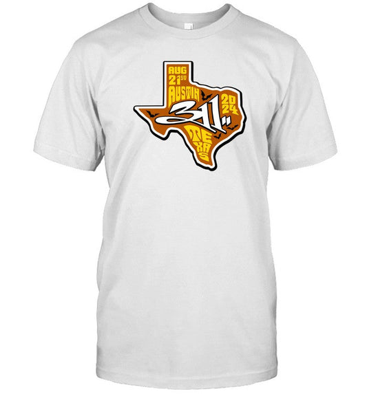 311 Event Moody Amphitheater Aug 21st 2024 Limited Tee