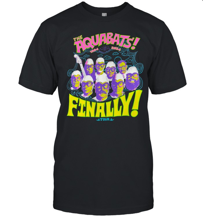 T Shirt The Aquabats 2024 Finally! Tour
