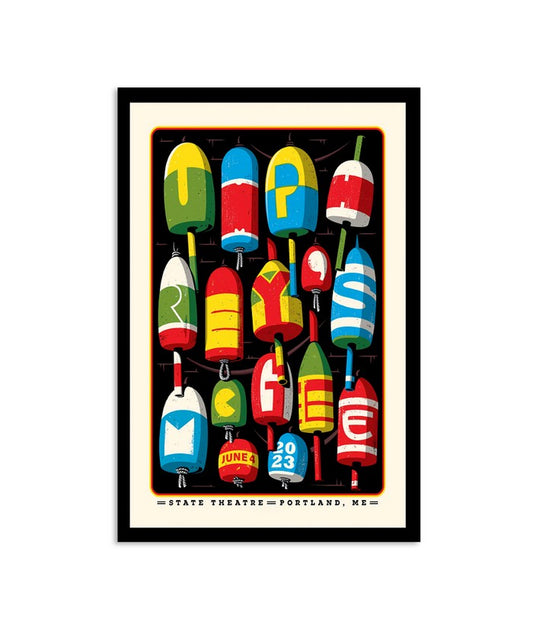 Poster Umphrey's McGee June 4 2023 State Theatre Portland ME Limited