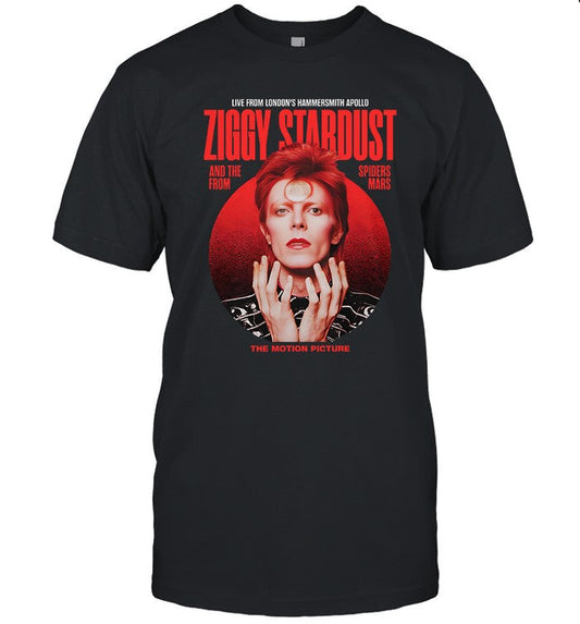 David Bowie Ziggy Motion Picture T Shirt