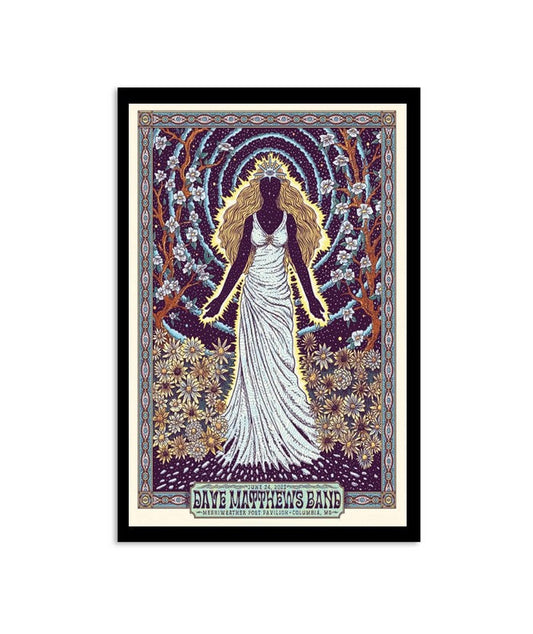 Dave Matthews Band June 24 2023 Merriweather Post Pavilion Columbia Maryland Poster
