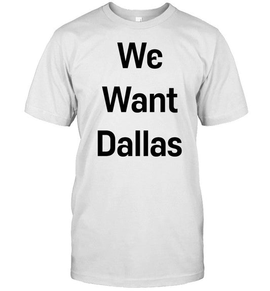 Anthony Edwards Wearing We Want Dallas Shirt