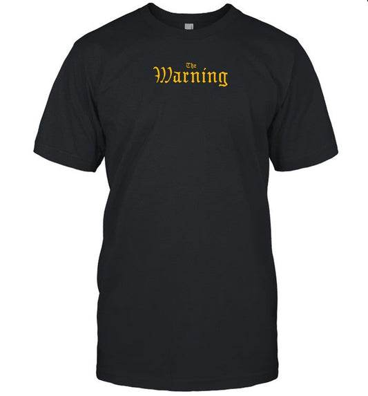 T-Shirt The Warning Gold Logo Limited