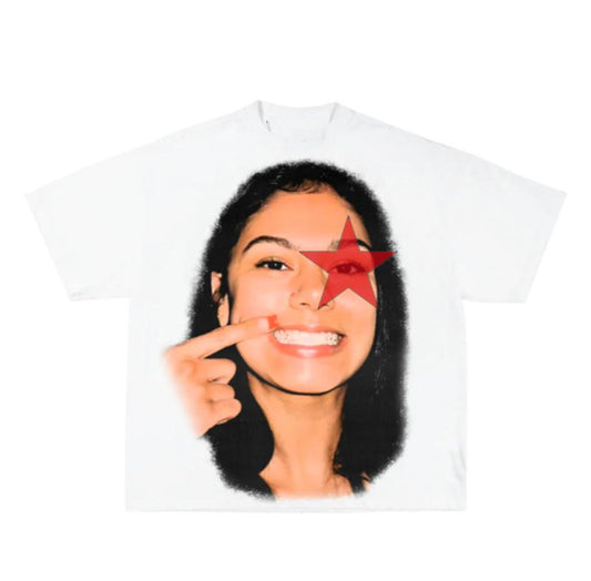 KARRAH TEE  SuperStar Rap Tee Graphic Hip Hip Concert Oversized Cotton Unisex