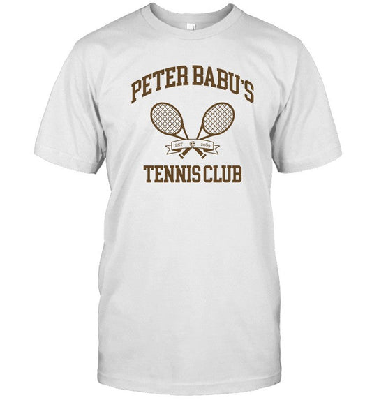 Peter Babu's Tennis Club T-Shirt