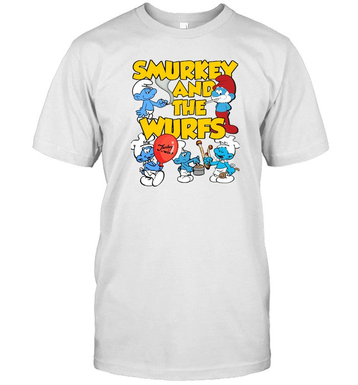 T-Shirt Turkey And The Wolf Smurkey And The Wurfs Limited