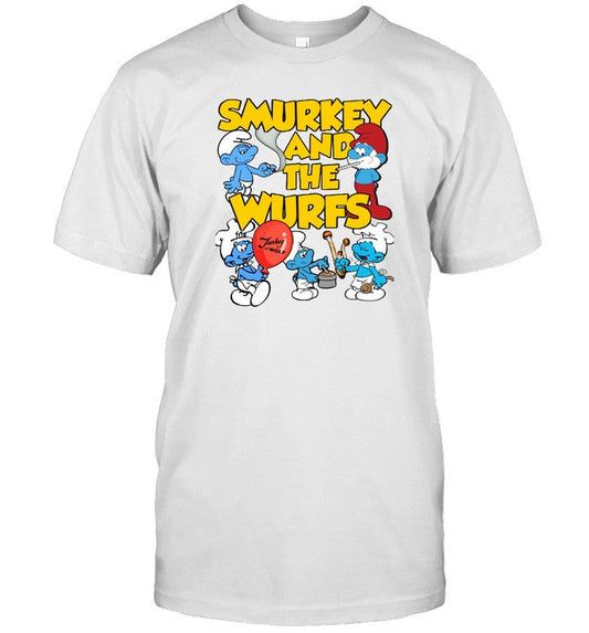 T-Shirt Turkey And The Wolf Smurkey And The Wurfs Limited