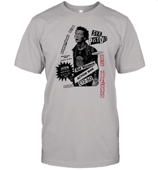 Sex Pistols Something Else Sid Vicious Action Man Crewneck Sweatshirt