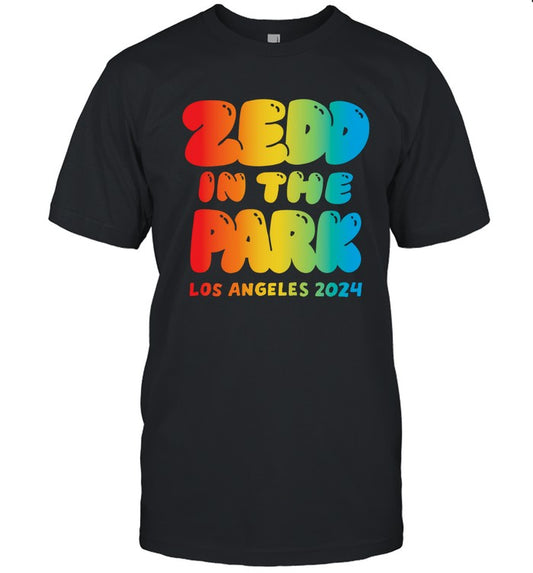 Limited Zedd In The Park Los Angeles 2024 T-Shirts