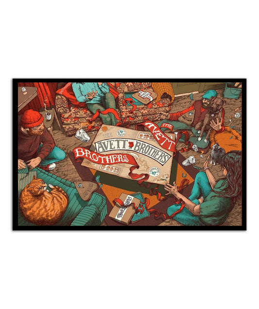 Poster The Avett Brothers 2023 Lafayette Ny