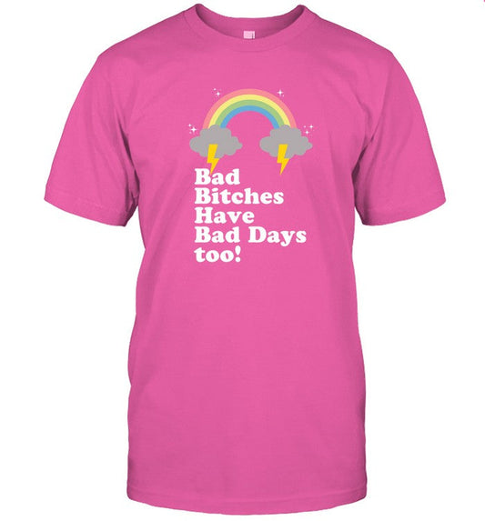 Megan Thee Stallion Bad Day Pink Rainbow T-Shirt