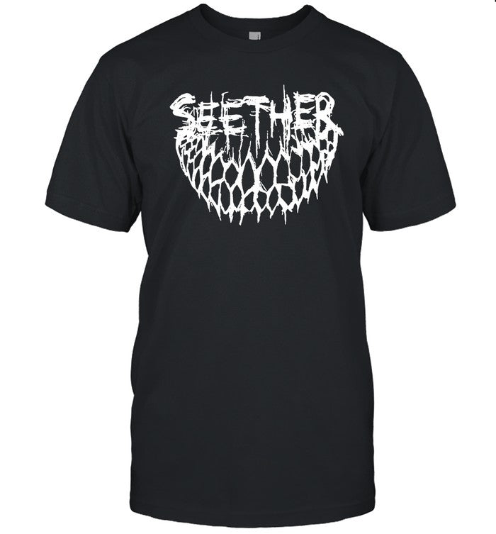 T-Shirt Seether Scratch Grin Logo