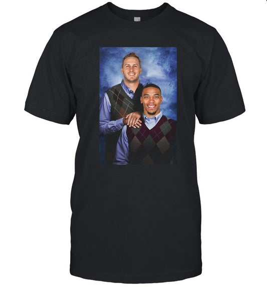 T-Shirt Step Brothers Jared Goff & Amon-ra St. Brown