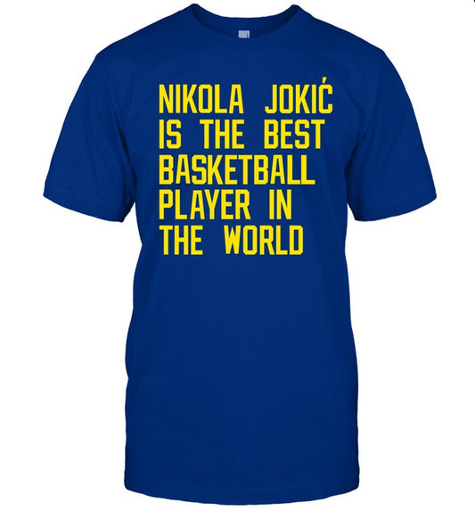 Nikola Jokic Best Basketball Player In The World