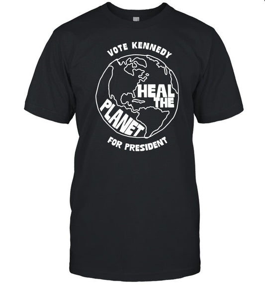 Kennedy24 Store Heal The Planet Shirt