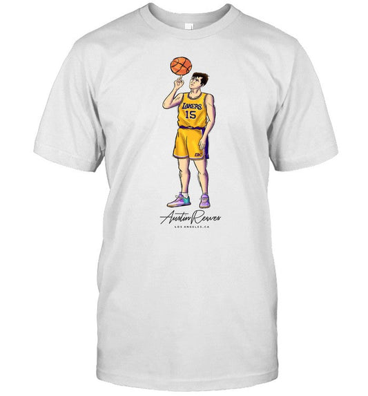 Saucetin Austin Reaves Los Angeles Lakers Tee