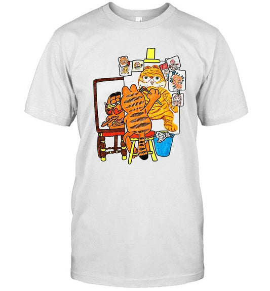 Limited Garfiel Portrait Of The Artist Shirt
