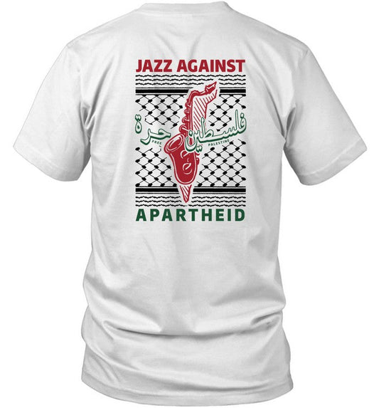Free Palestine Jazz Against Apartheid Shirt