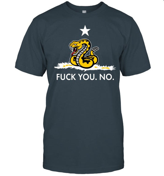 Fuck You No Firearms Policy Coalition Snakre Tee