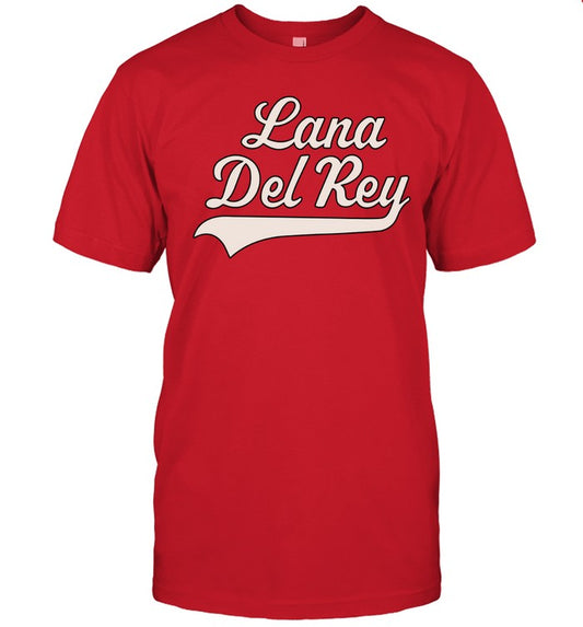 2024 Lana Del Rey Boston Script Logo Shirt