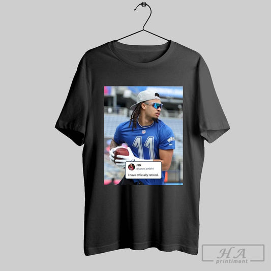 Poster Jaxon Smith Njigba Seattle Seahawks Jsn I Have Officially Retired Statement From Jsn Following The Pro Bowl Games T Shirt