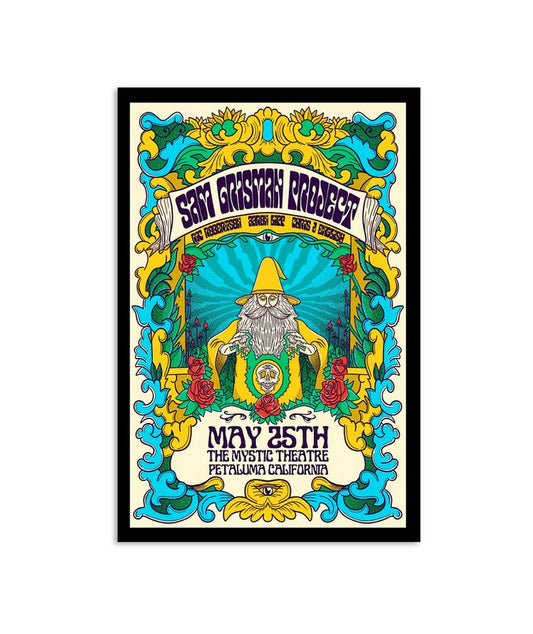 Poster Sam Grisman Project May 25 2023 The Mystic Theatre Petaluma California