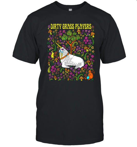 Dirty Grass Players Europe Summer 2024 Black T-Shirt