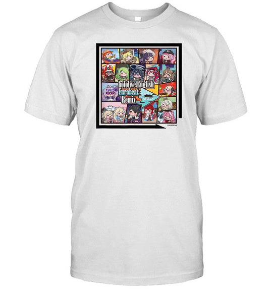 Limited Hololive English Eurobeat Remix Album Shirt