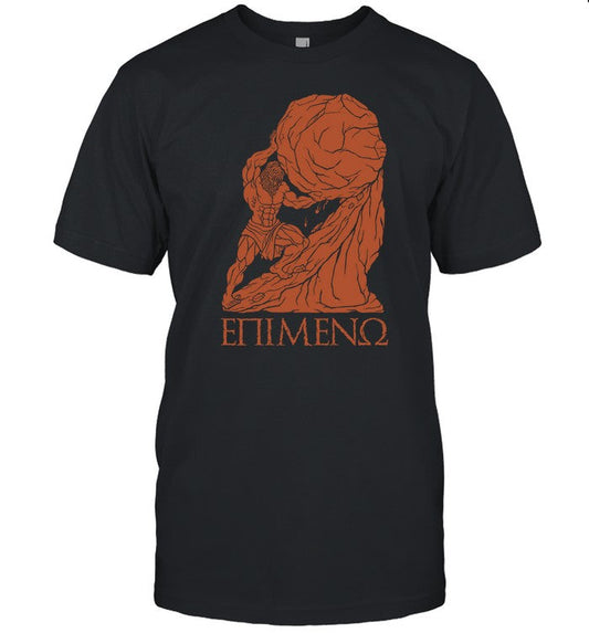 Sisyphus I Persevere T-Shirt, Hoodie, Tank Top, Sweater And Long Sleeve T-Shirt-Unisex T-Shirt