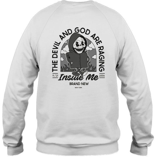 limited The Devil and God Cartoon shirt