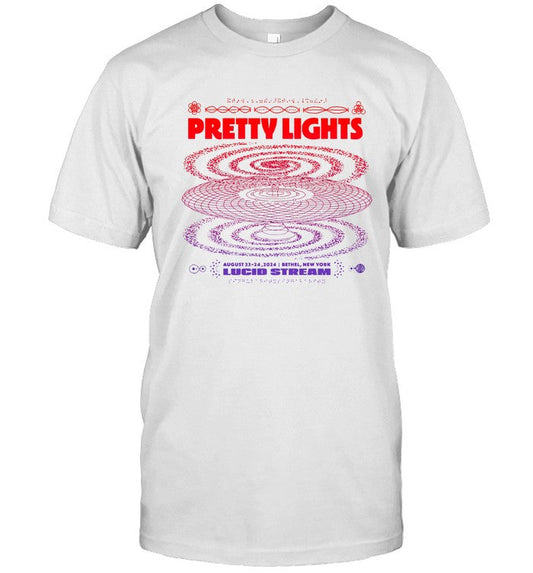 Limited Pretty Lights August 23 24 2024 Lucid Stream Bethel, New York Shirt