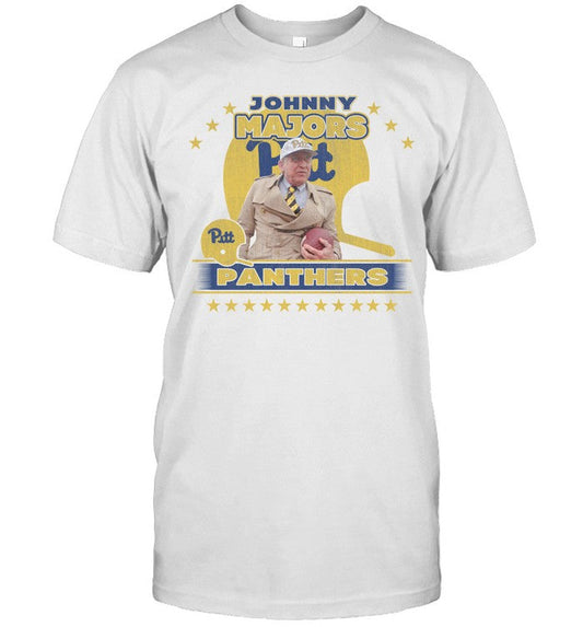 Pitt Panthers Johnny Majors Portrait Shirt