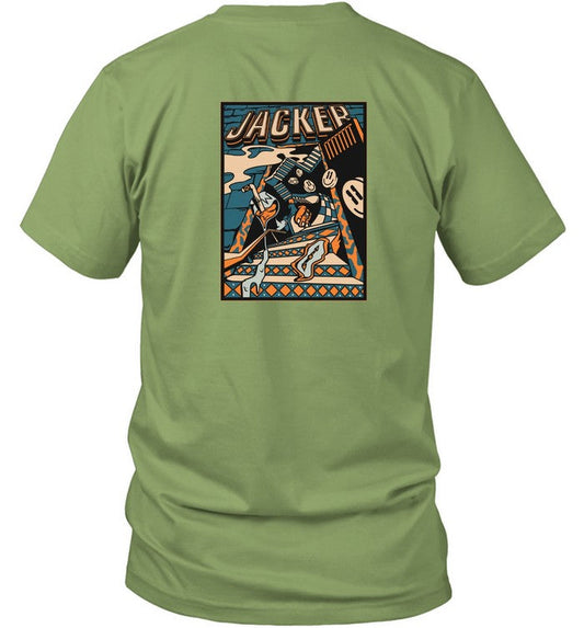 T-Shirt Born 2 Ride Jacker Therapy