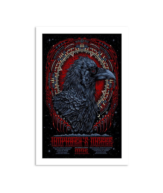 Poster Umphrey's McGee 6152023 Dillon Amphitheater Colorado
