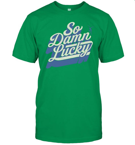 Dave Matthews Band So Damn Lucky St. Patrick's Day 2023 T-Shirt_1