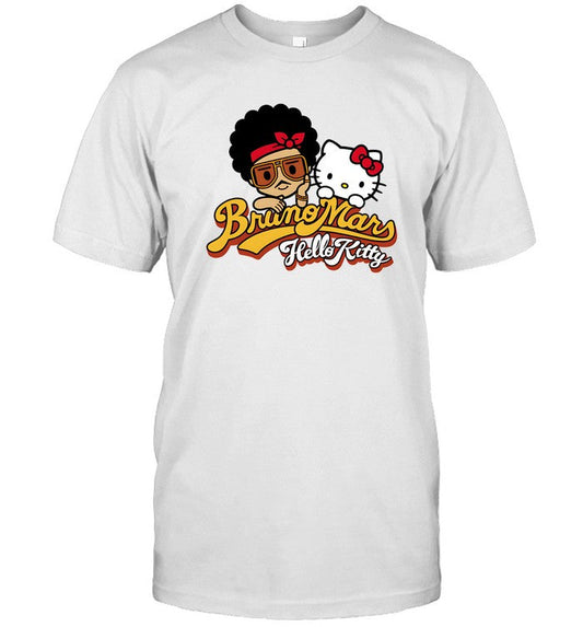 T-Shirts Bruno Mars X Hello Kitty Limited