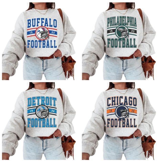 Vintage All Teams Football Crewneck Sweatshirt, Retro American Football Sweatshirt, Retro Football Fan Gift, Sport Lovers