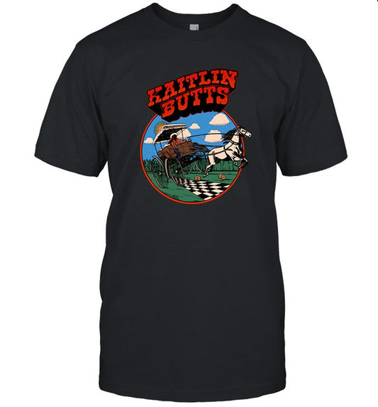 T-Shirt Kaitlin Butts On The Wagon Limited