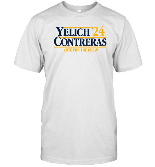 T-Shirt Yelich Contreras 2024 Vote For The Crew Limited