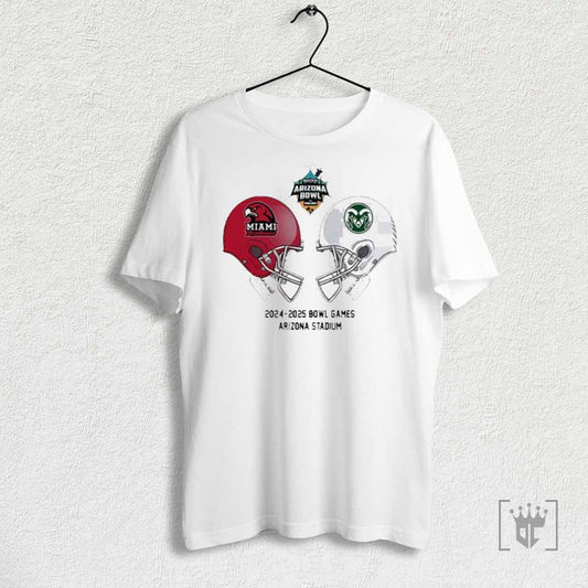 Snoop Dogg Arizona Bowl Ncaa 2024 2025 Bowl Games Miami Redhawks Vs Colorado State Rams At Arizona Stadium T Shirts