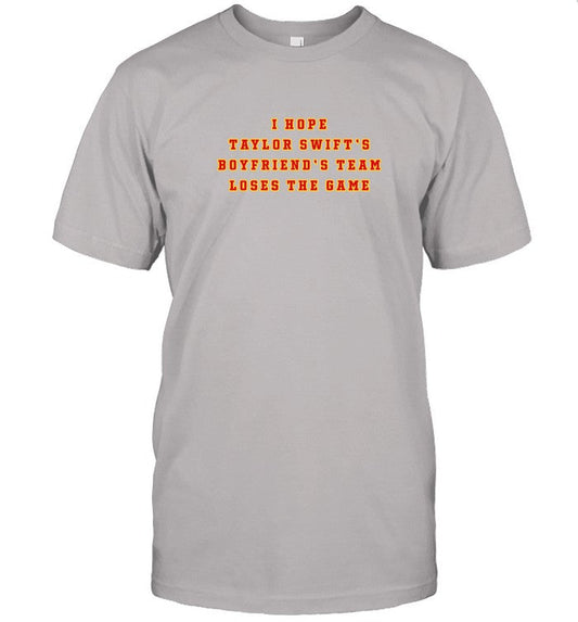 Hope Taylor Swift's Boyfriend's Team Loses The Game Shirt