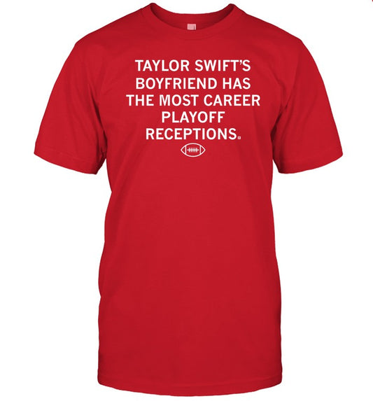Raygunsite Taylor Swift's Boyfriend Has The Most Career Playoff Receptions