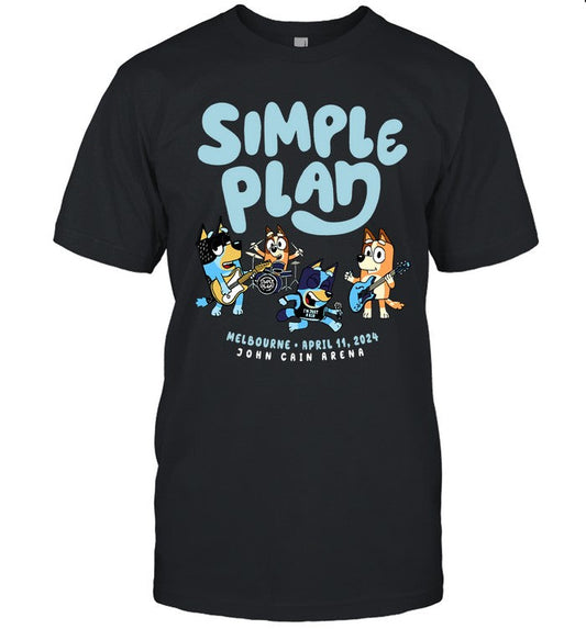Simple Plan April 11 2024 John Cain Arena Shirt