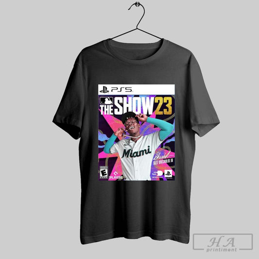 Ps5 Mlb The Show 2023 Jazz Chisholm Jr Miami Marlins Signature T Shirt